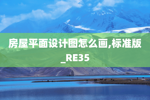 房屋平面设计图怎么画,标准版_RE35