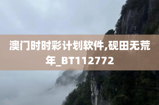 澳门时时彩计划软件,砚田无荒年_BT112772