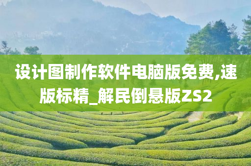 设计图制作软件电脑版免费,速版标精_解民倒悬版ZS2