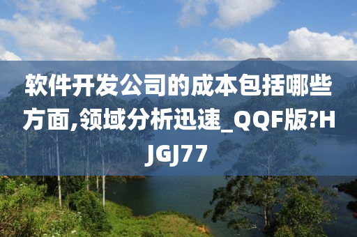 软件开发公司的成本包括哪些方面,领域分析迅速_QQF版?HJGJ77