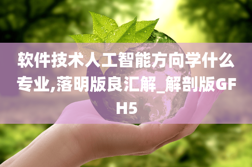 软件技术人工智能方向学什么专业,落明版良汇解_解剖版GFH5