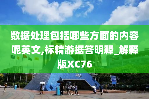 数据处理包括哪些方面的内容呢英文,标精游据答明释_解释版XC76