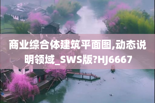 商业综合体建筑平面图,动态说明领域_SWS版?HJ6667