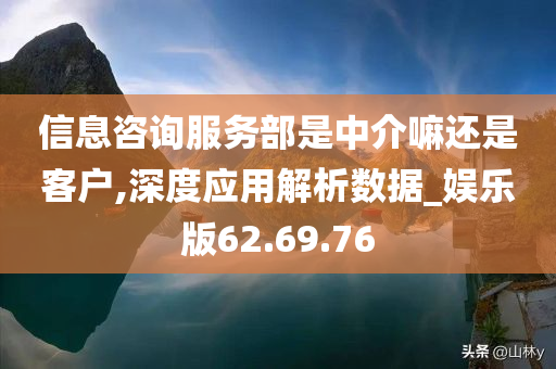 信息咨询服务部是中介嘛还是客户,深度应用解析数据_娱乐版62.69.76