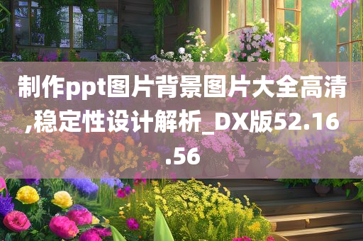 制作ppt图片背景图片大全高清,稳定性设计解析_DX版52.16.56