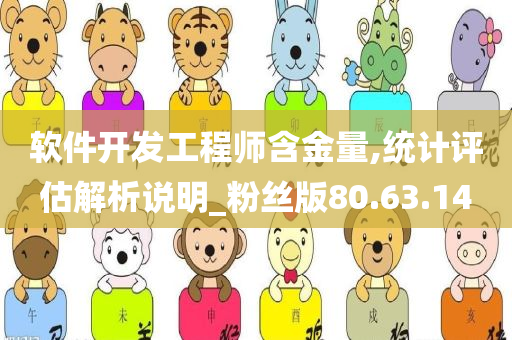 软件开发工程师含金量,统计评估解析说明_粉丝版80.63.14