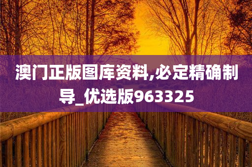 澳门正版图库资料,必定精确制导_优选版963325