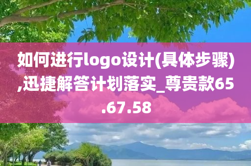 如何进行logo设计(具体步骤),迅捷解答计划落实_尊贵款65.67.58