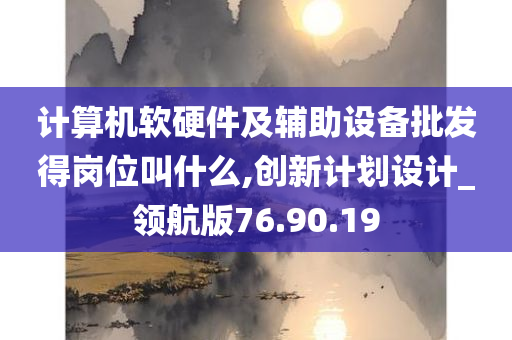 计算机软硬件及辅助设备批发得岗位叫什么,创新计划设计_领航版76.90.19