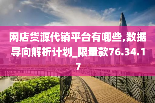 网店货源代销平台有哪些,数据导向解析计划_限量款76.34.17