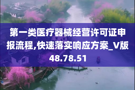 第一类医疗器械经营许可证申报流程,快速落实响应方案_V版48.78.51