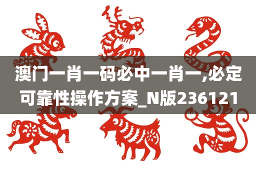 澳门一肖一码必中一肖一,必定可靠性操作方案_N版236121