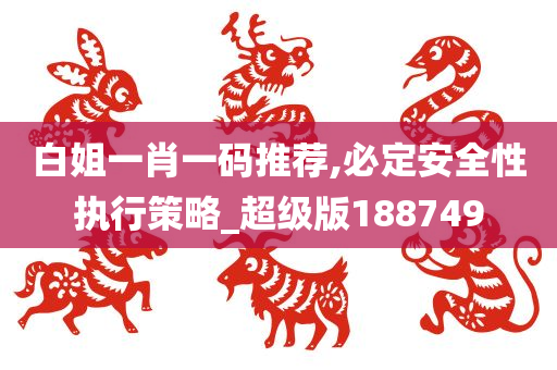 白姐一肖一码推荐,必定安全性执行策略_超级版188749