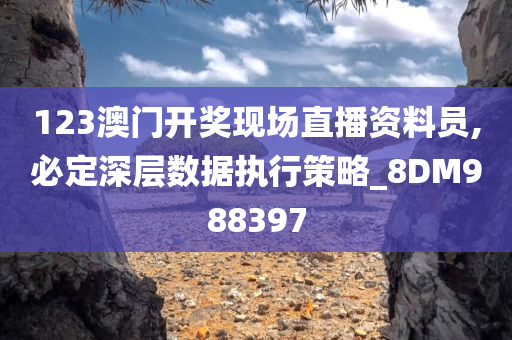 123澳门开奖现场直播资料员,必定深层数据执行策略_8DM988397