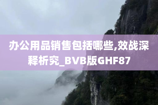 办公用品销售包括哪些,效战深释析究_BVB版GHF87