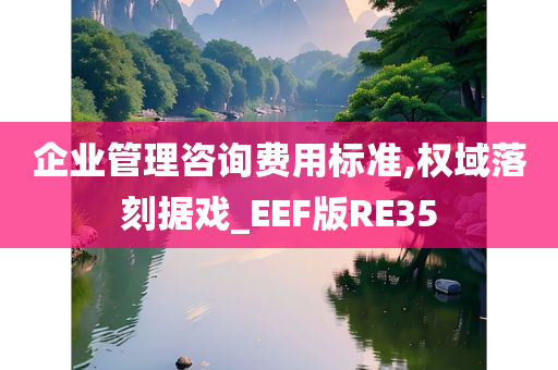 企业管理咨询费用标准,权域落刻据戏_EEF版RE35