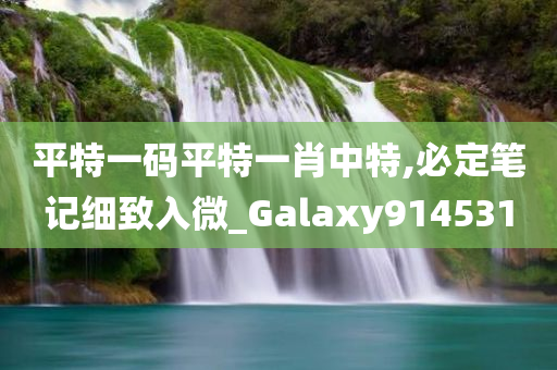 平特一码平特一肖中特,必定笔记细致入微_Galaxy914531