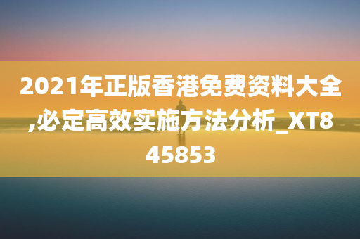 2021年正版香港免费资料大全,必定高效实施方法分析_XT845853