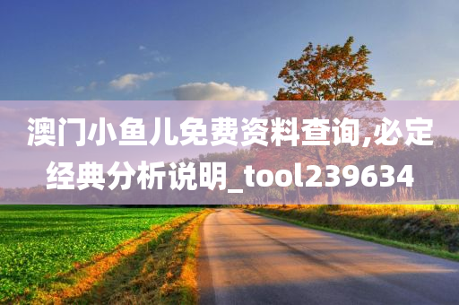 澳门小鱼儿免费资料查询,必定经典分析说明_tool239634