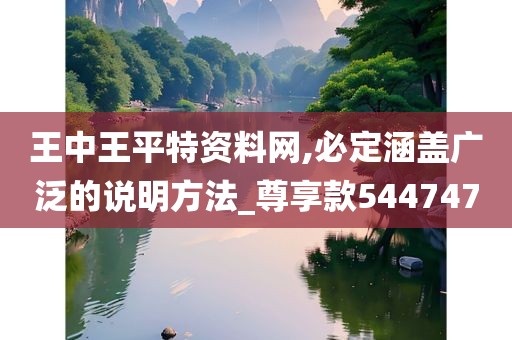 王中王平特资料网,必定涵盖广泛的说明方法_尊享款544747