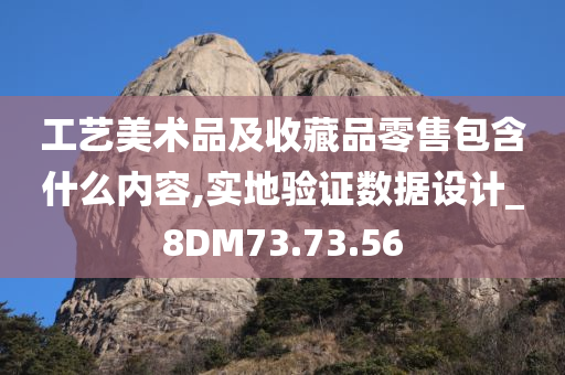 工艺美术品及收藏品零售包含什么内容,实地验证数据设计_8DM73.73.56