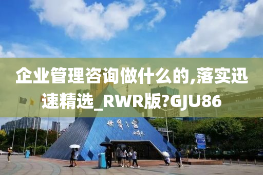 企业管理咨询做什么的,落实迅速精选_RWR版?GJU86