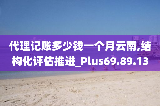 代理记账多少钱一个月云南,结构化评估推进_Plus69.89.13