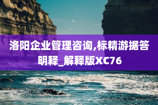 洛阳企业管理咨询,标精游据答明释_解释版XC76