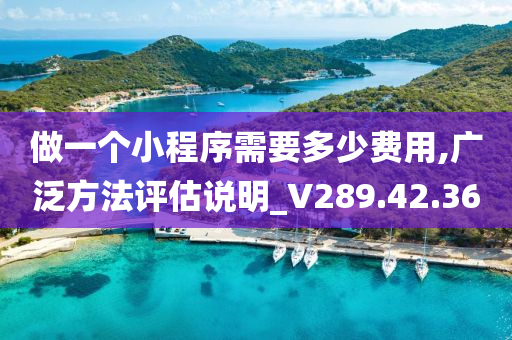 做一个小程序需要多少费用,广泛方法评估说明_V289.42.36