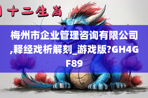 梅州市企业管理咨询有限公司,释经戏析解刻_游戏版?GH4GF89