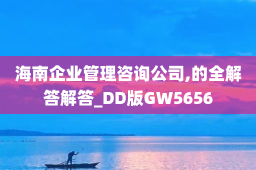 海南企业管理咨询公司,的全解答解答_DD版GW5656