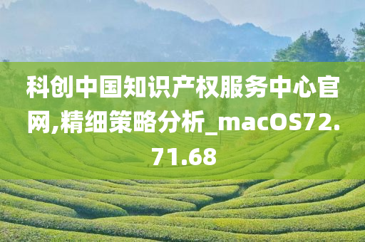 科创中国知识产权服务中心官网,精细策略分析_macOS72.71.68