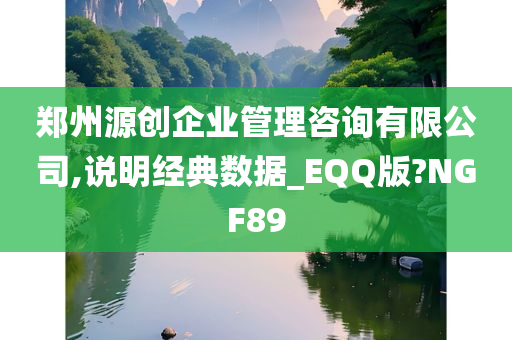 郑州源创企业管理咨询有限公司,说明经典数据_EQQ版?NGF89