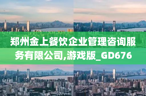 郑州金上餐饮企业管理咨询服务有限公司,游戏版_GD676