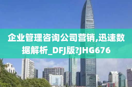 企业管理咨询公司营销,迅速数据解析_DFJ版?JHG676