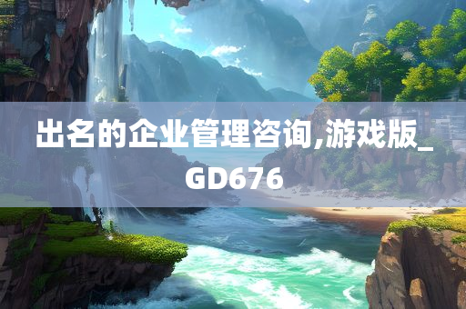 出名的企业管理咨询,游戏版_GD676