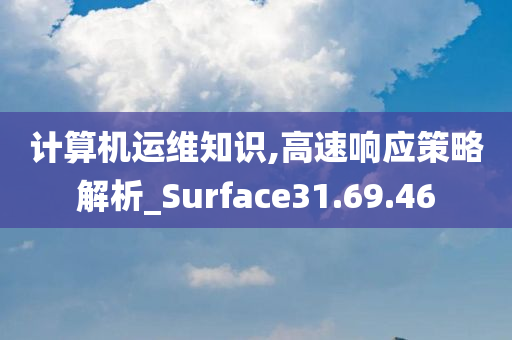 计算机运维知识,高速响应策略解析_Surface31.69.46