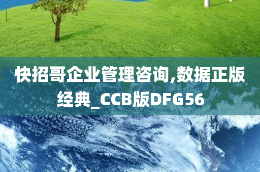 快招哥企业管理咨询,数据正版经典_CCB版DFG56