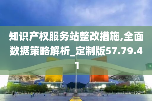 知识产权服务站整改措施,全面数据策略解析_定制版57.79.41