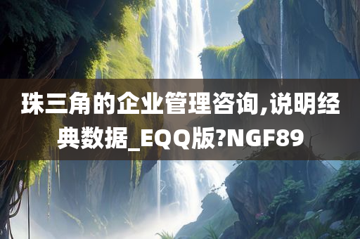 珠三角的企业管理咨询,说明经典数据_EQQ版?NGF89