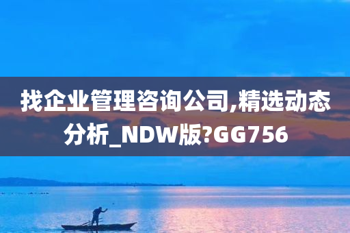 找企业管理咨询公司,精选动态分析_NDW版?GG756