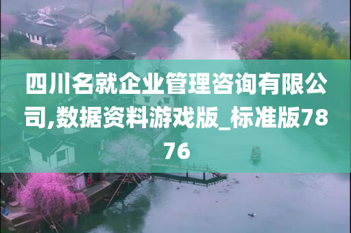 四川名就企业管理咨询有限公司,数据资料游戏版_标准版7876