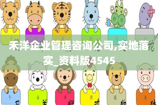 禾洋企业管理咨询公司,实地落实_资料版4545