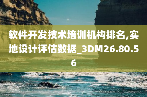 软件开发技术培训机构排名,实地设计评估数据_3DM26.80.56