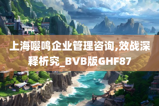 上海嘤鸣企业管理咨询,效战深释析究_BVB版GHF87