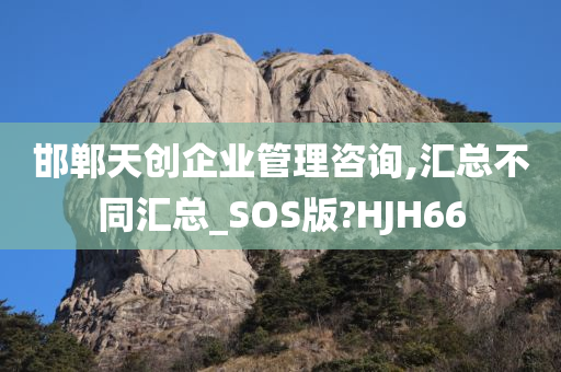 邯郸天创企业管理咨询,汇总不同汇总_SOS版?HJH66