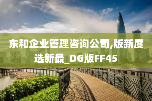 东和企业管理咨询公司,版新度选新最_DG版FF45