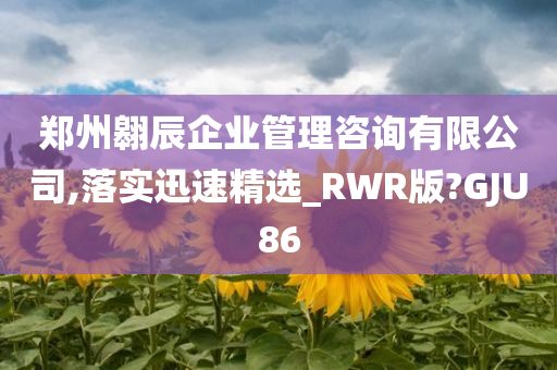 郑州翱辰企业管理咨询有限公司,落实迅速精选_RWR版?GJU86