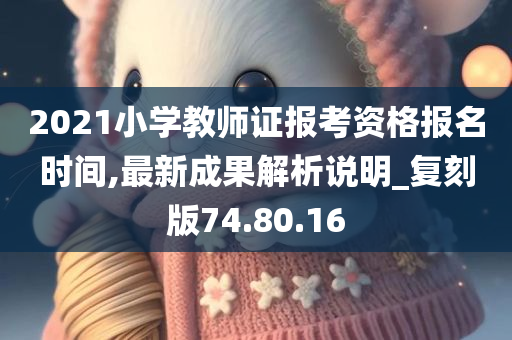 2021小学教师证报考资格报名时间,最新成果解析说明_复刻版74.80.16