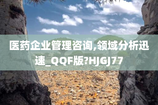 医药企业管理咨询,领域分析迅速_QQF版?HJGJ77